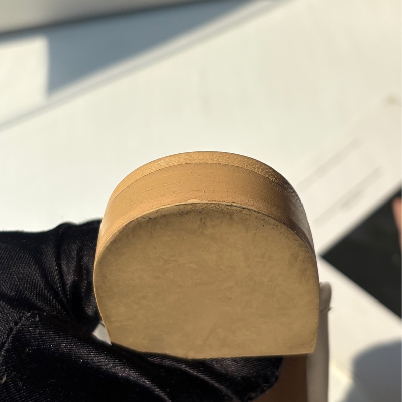 Chanel 米色珍珠穆勒鞋-9