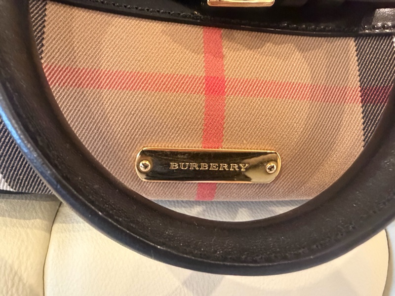Burberry 精典波士頓包 兩用包Small (小款) The Orchard Bag (果嶺包)-7