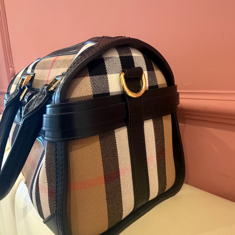 Burberry 精典波士頓包 兩用包Small (小款) The Orchard Bag (果嶺包)-10