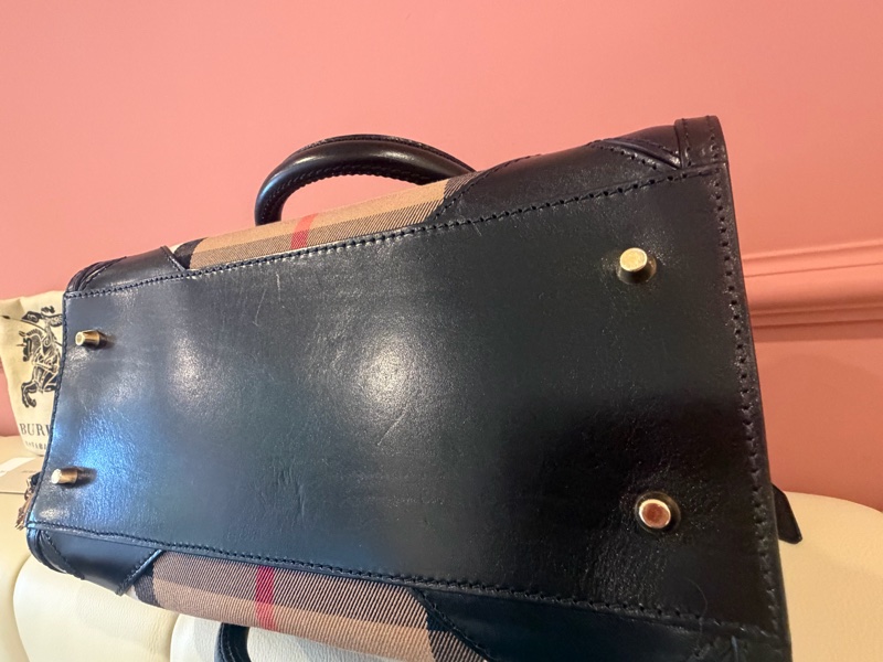 Burberry 精典波士頓包 兩用包Small (小款) The Orchard Bag (果嶺包)-17