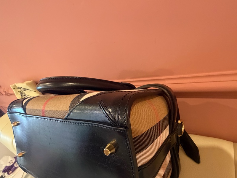 Burberry 精典波士頓包 兩用包Small (小款) The Orchard Bag (果嶺包)-18