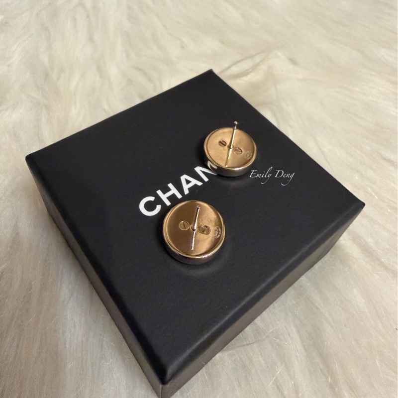 Chanel 26C 丹寧耳環-6