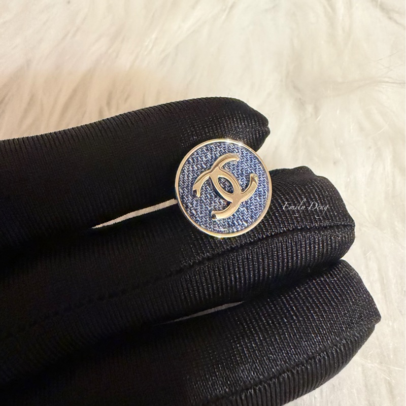 Chanel 26C 丹寧耳環-7