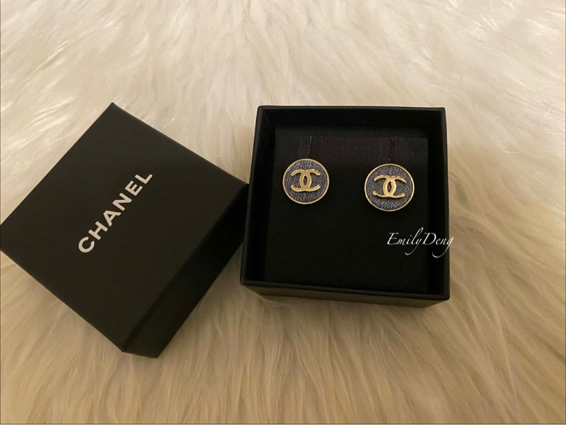 Chanel 26C 丹寧耳環-3