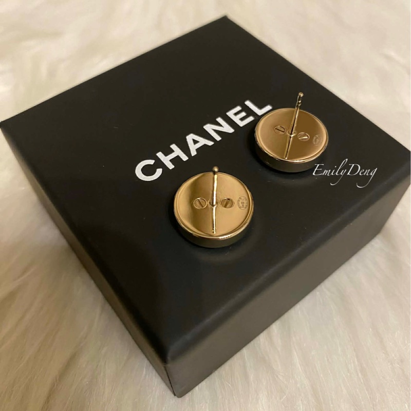 Chanel 26C 丹寧耳環-6