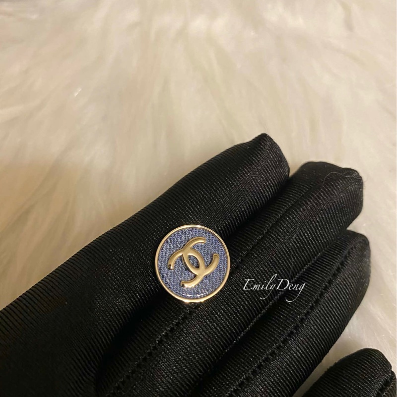 Chanel 26C 丹寧耳環-9