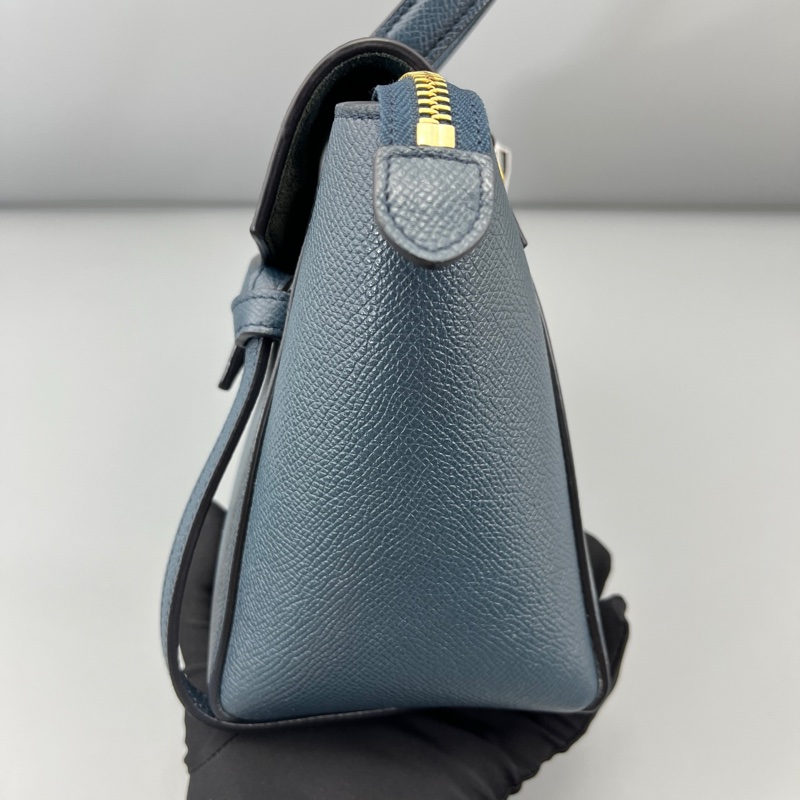 celine賽琳鯰魚包nano藏藍色新標-2