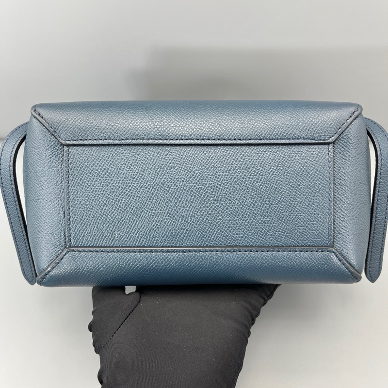 celine賽琳鯰魚包nano藏藍色新標-3