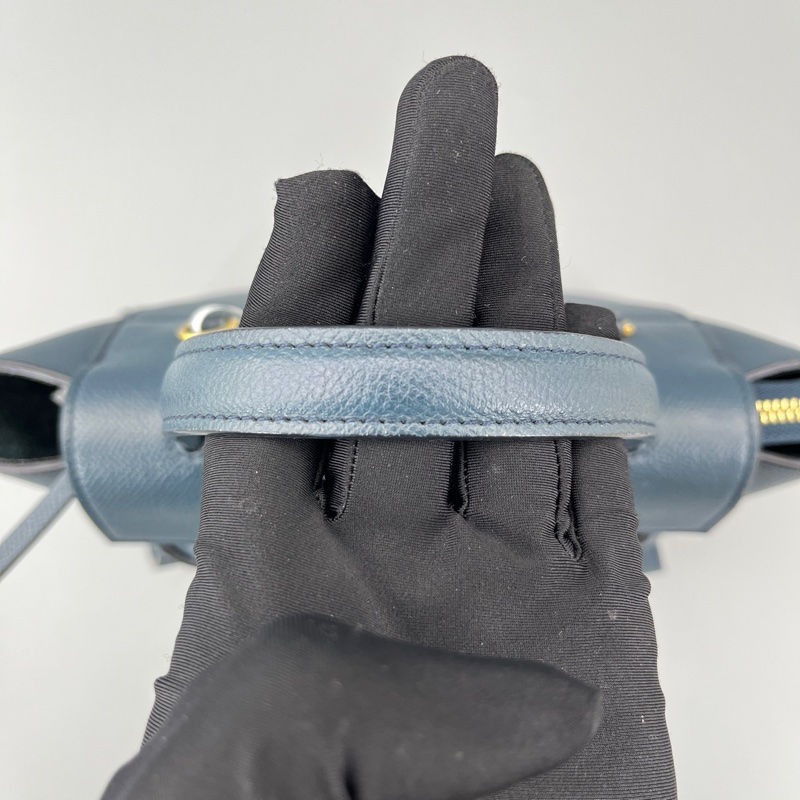 celine賽琳鯰魚包nano藏藍色新標-4