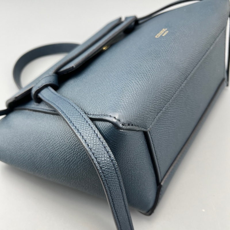 celine賽琳鯰魚包nano藏藍色新標-5