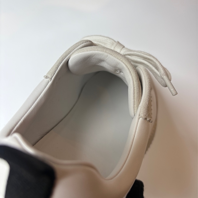 Hermes 白皮+麂皮休閒鞋-12