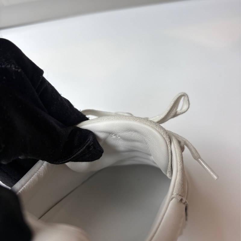 Hermes 白皮+麂皮休閒鞋-14