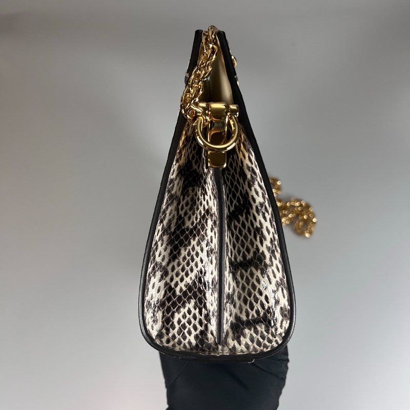 GUCCI 503877 白蛇皮夾子包-2