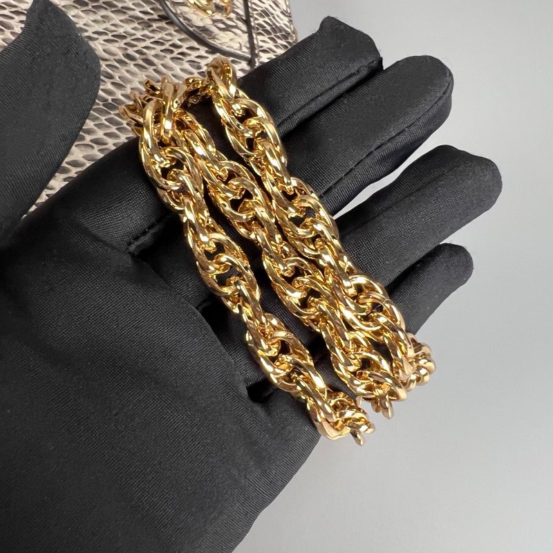 GUCCI 503877 白蛇皮夾子包-9