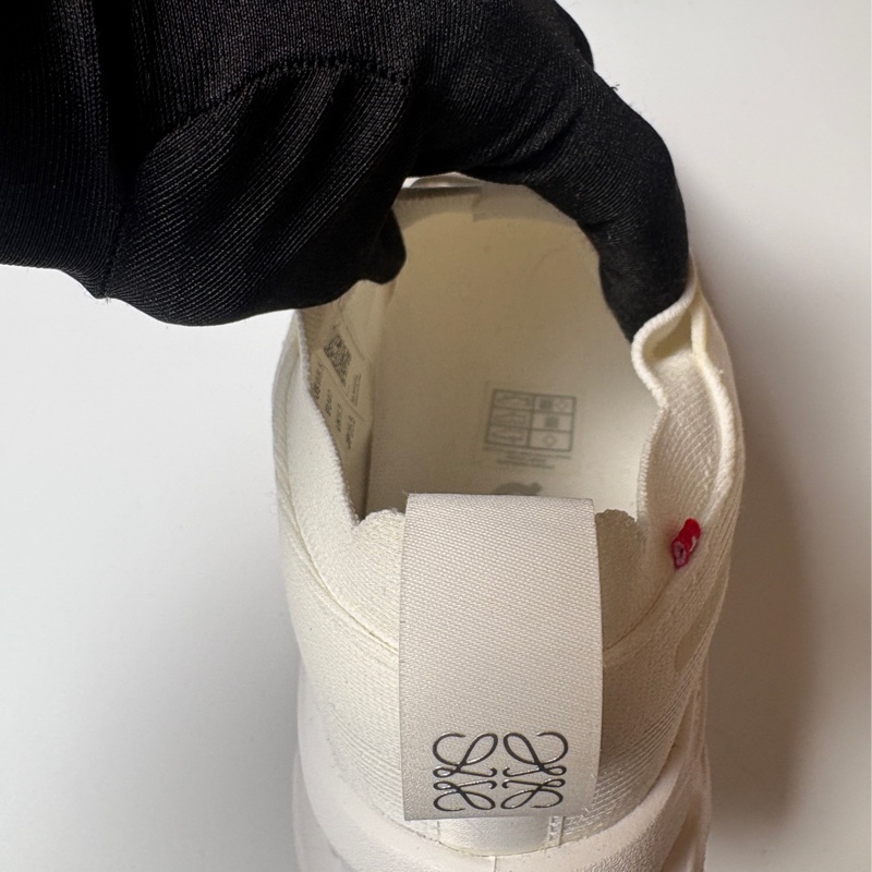 Loewe X On 聯名白色休閒鞋-8