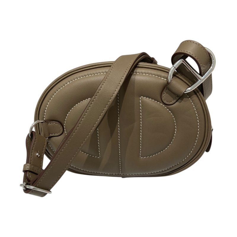 HERMES 愛馬仕 IN-THE-LOOP 豬鼻子 腰包 大象灰-1