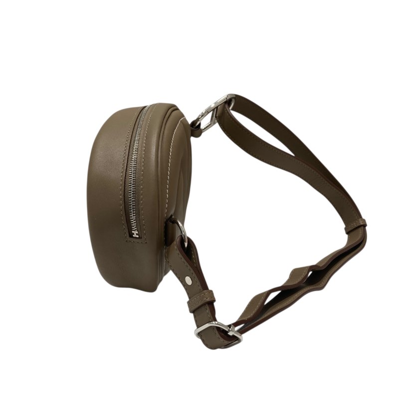 HERMES 愛馬仕 IN-THE-LOOP 豬鼻子 腰包 大象灰-2