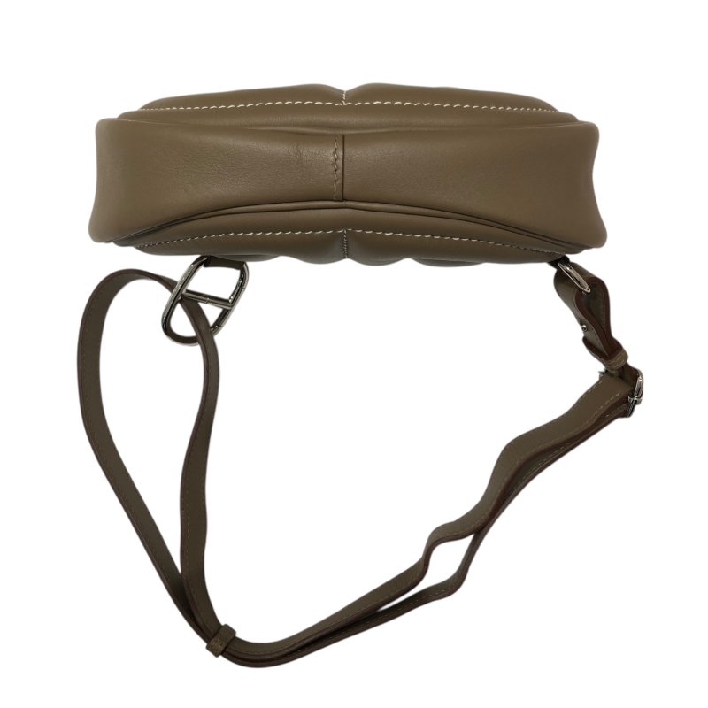 HERMES 愛馬仕 IN-THE-LOOP 豬鼻子 腰包 大象灰-5