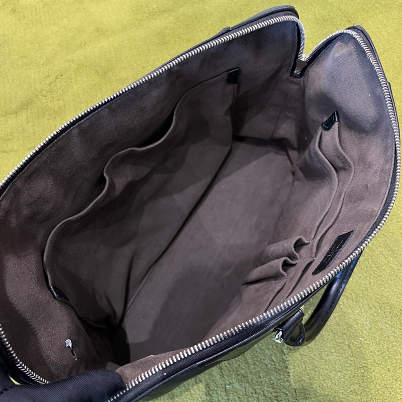 LV黑色水波紋男士公文包-6