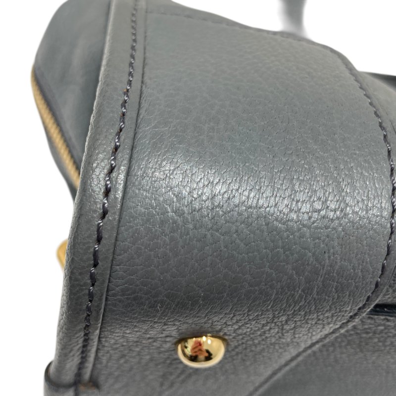 LOEWE AMAZONA28 手提包 灰色-6