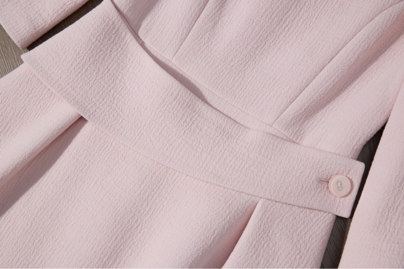 DIOR 櫻花粉收腰連衣裙-2