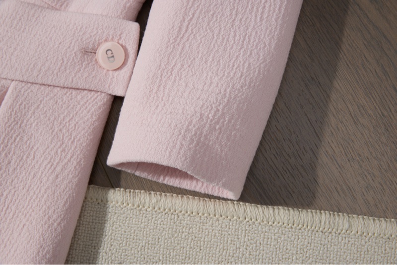 DIOR 櫻花粉收腰連衣裙-3