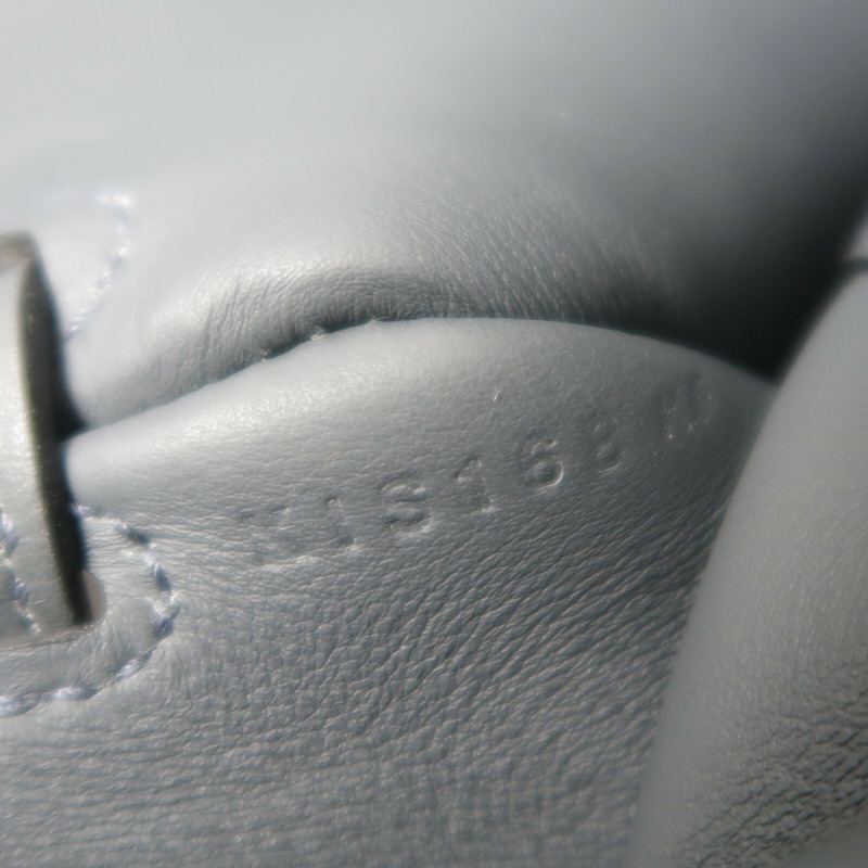 HERMES Swift皮革Mini Jypsiere銀扣肩背袋Gris Misty-6