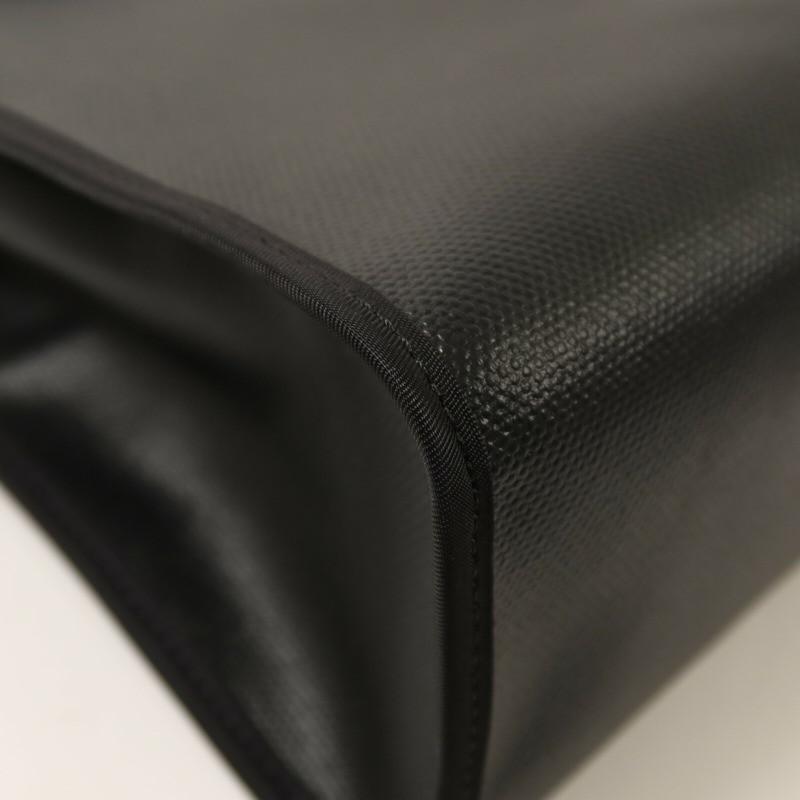 HERMES 塗層帆布Herbag 31金扣手挽肩背兩用袋Noir-8