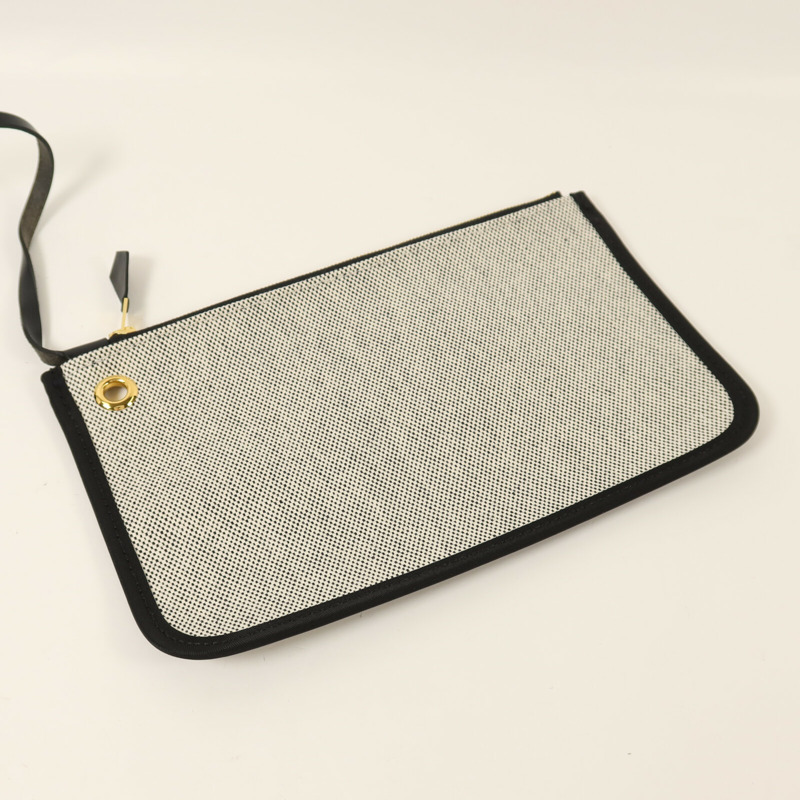 HERMES 塗層帆布Herbag 31金扣手挽肩背兩用袋Noir-15