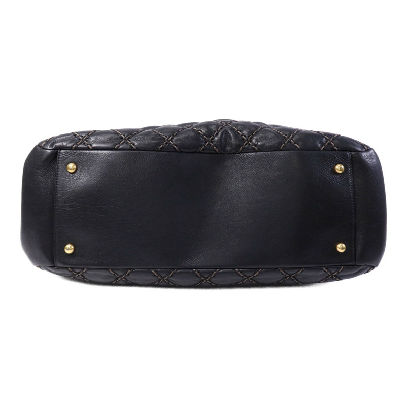 CHANEL 牛皮皮革Chain Shoulder Bag金扣鏈帶肩背袋-3