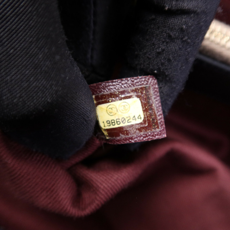 CHANEL 牛皮皮革Chain Shoulder Bag金扣鏈帶肩背袋-7