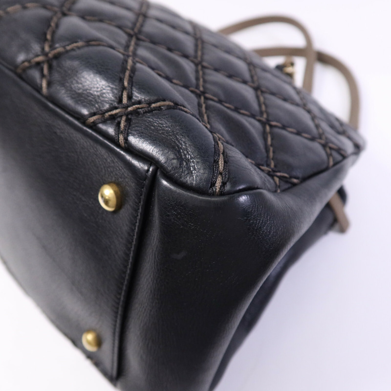 CHANEL 牛皮皮革Chain Shoulder Bag金扣鏈帶肩背袋-12