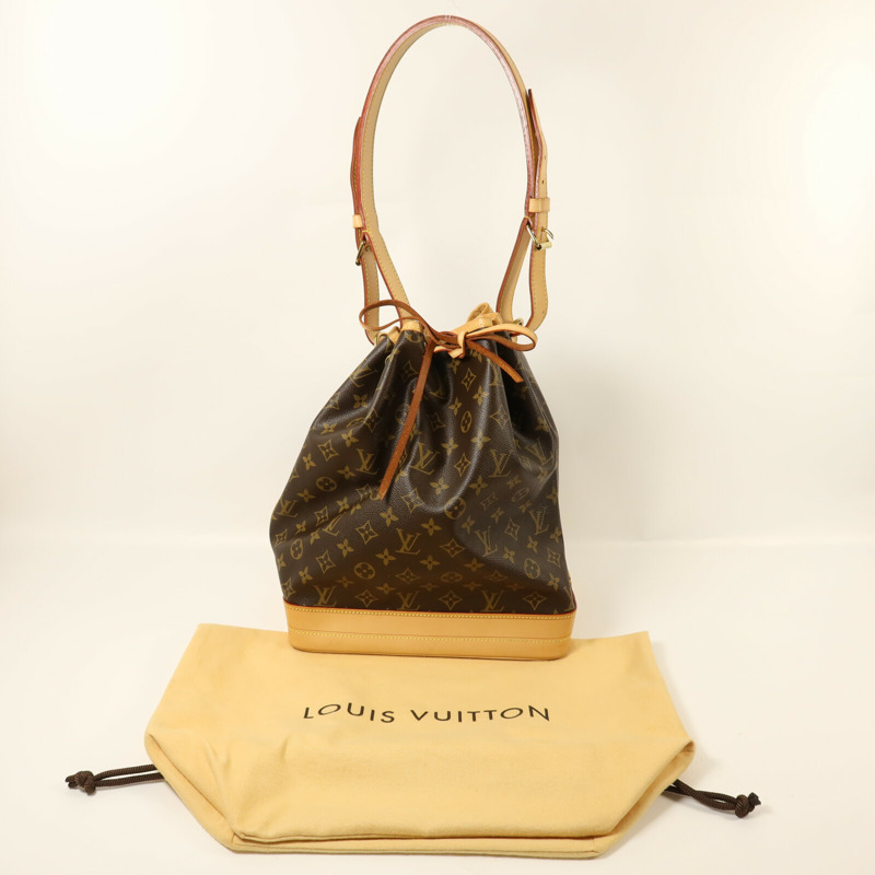 LOUIS VUITTON Monogram Noe Bucket Bag金扣肩背袋-9