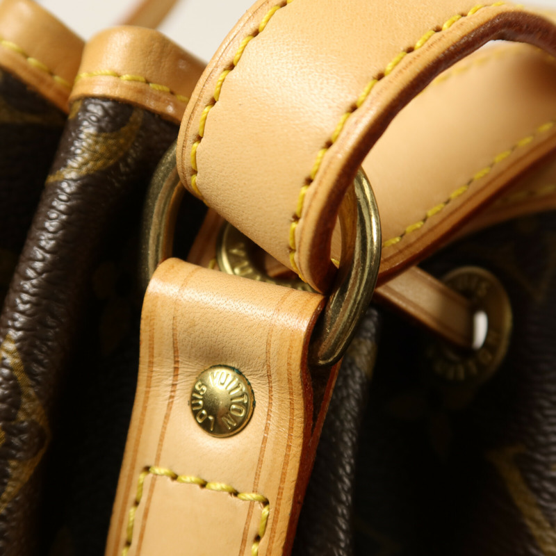 LOUIS VUITTON Monogram Noe Bucket Bag金扣肩背袋-10
