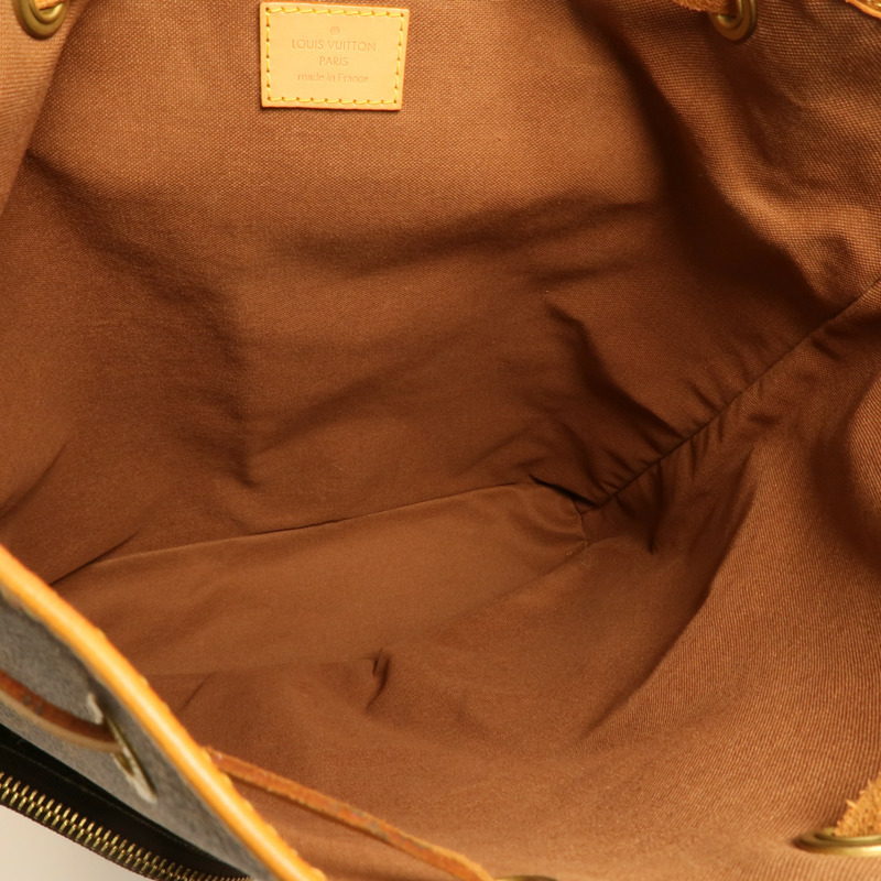 LOUIS VUITTON Monogram Sac A Dos Bosphore金扣背包棕色-4
