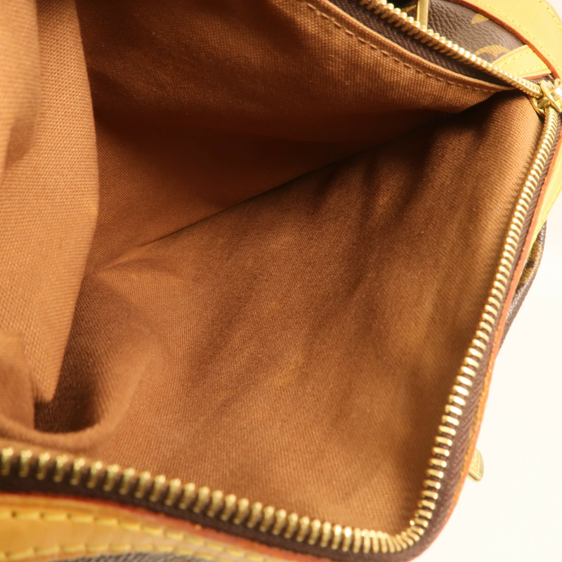 LOUIS VUITTON Monogram Sac A Dos Bosphore金扣背包棕色-5