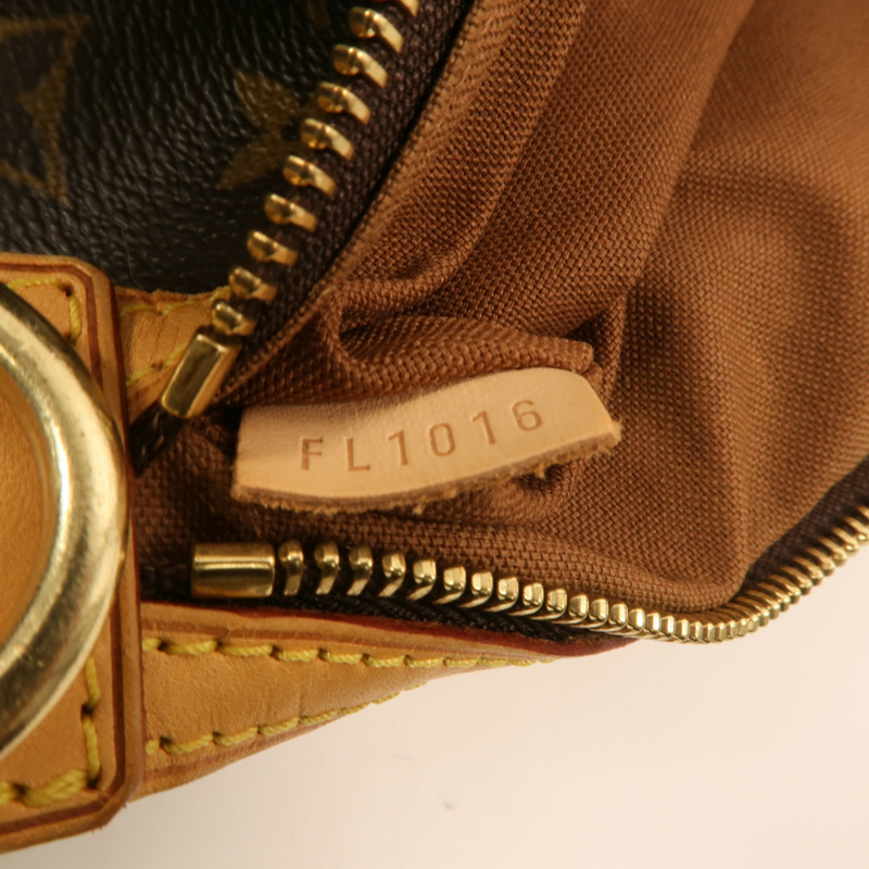 LOUIS VUITTON Monogram Sac A Dos Bosphore金扣背包棕色-7