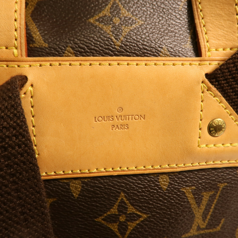 LOUIS VUITTON Monogram Sac A Dos Bosphore金扣背包棕色-9