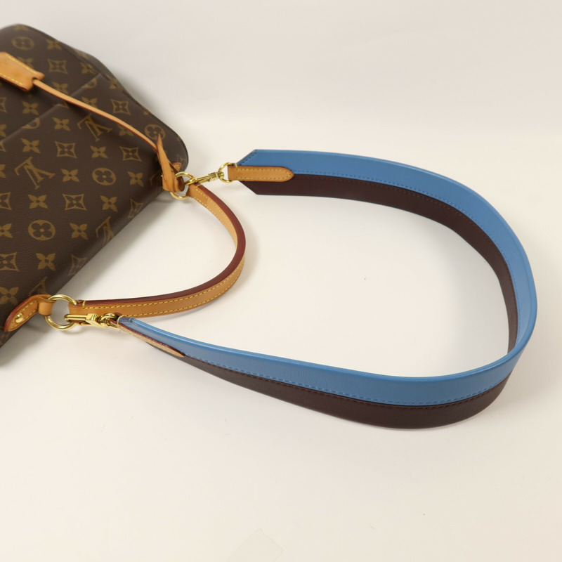 LOUIS VUITTON Monogram Cluny MM金扣手挽肩背兩用袋-7