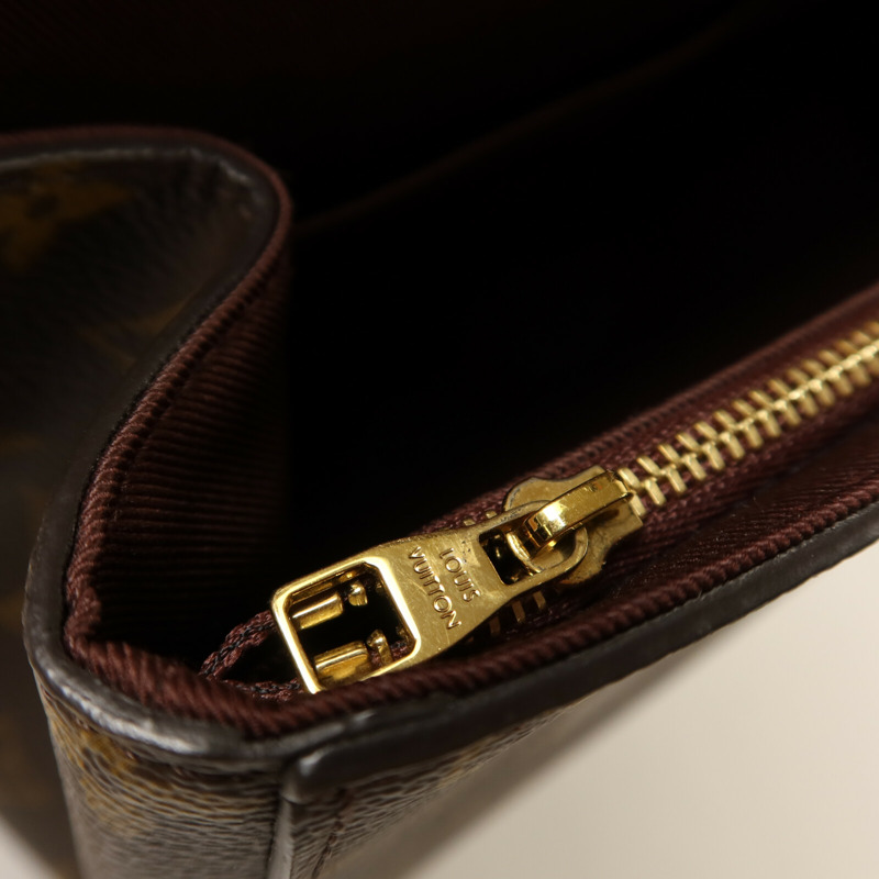 LOUIS VUITTON Monogram Cluny MM金扣手挽肩背兩用袋-9