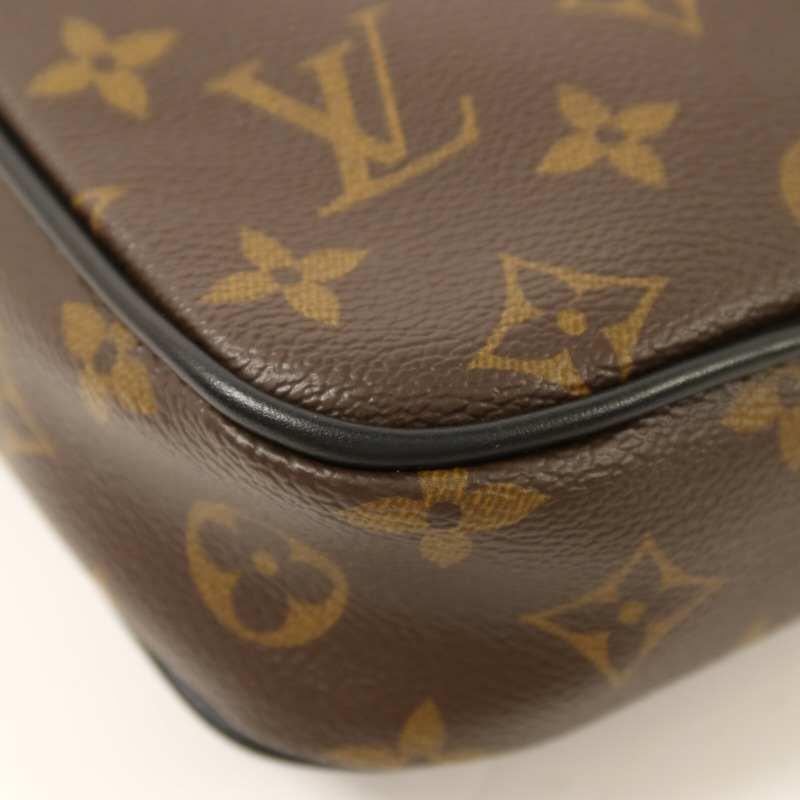 LOUIS VUITTON Monogram Macassar Christopher Wearable Wallet肩背袋-11