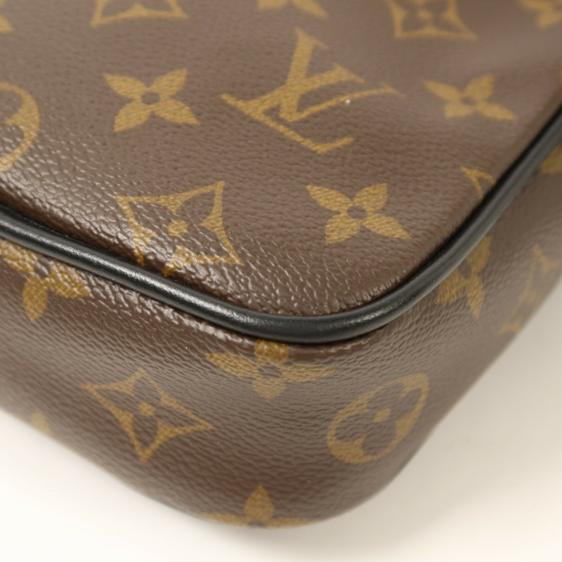 LOUIS VUITTON Monogram Macassar Christopher Wearable Wallet肩背袋-12