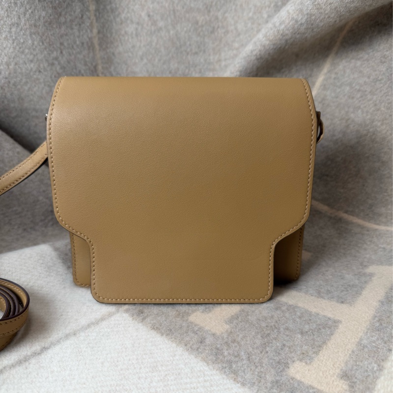 愛馬仕 Hermes Mini Roulis 餅乾色 金釦-9