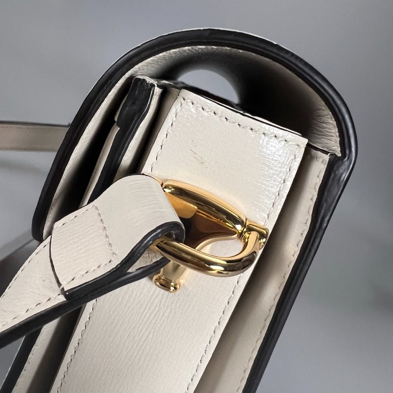 GUCCI 602204 白色1955肩背包 小號-7