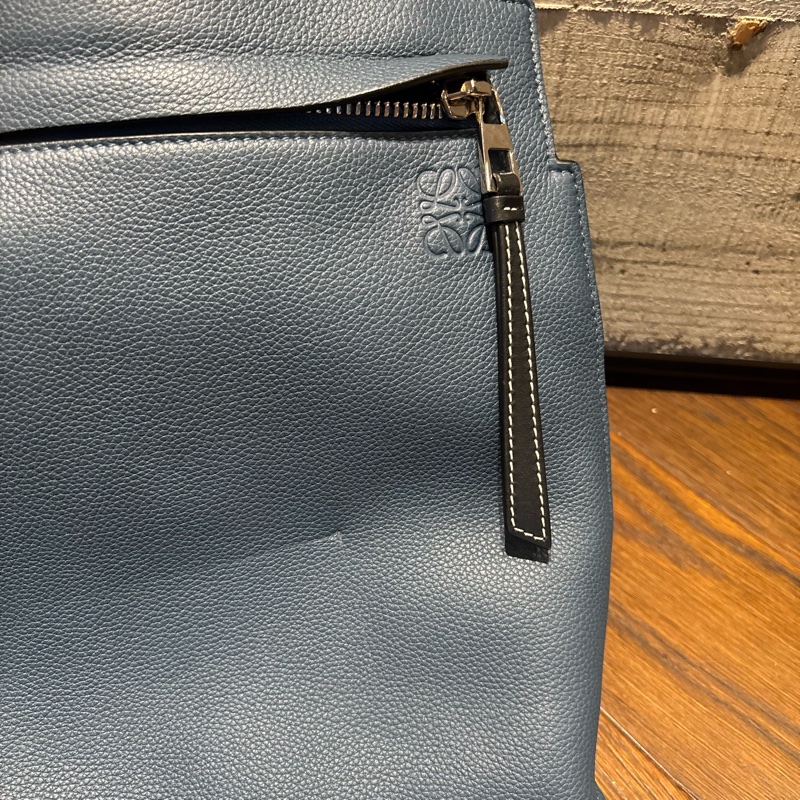 Loewe雙藍色男士包-15