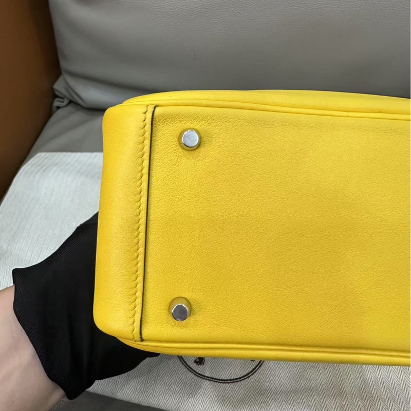 🌈Hermes💛Mini Lindy一代💛那不勒斯黃銀扣🌈98新🌟有單🌈🌟Swift皮🌟minilindy🌟minilindy一代🌟Lindy🌟愛馬仕🌟-5