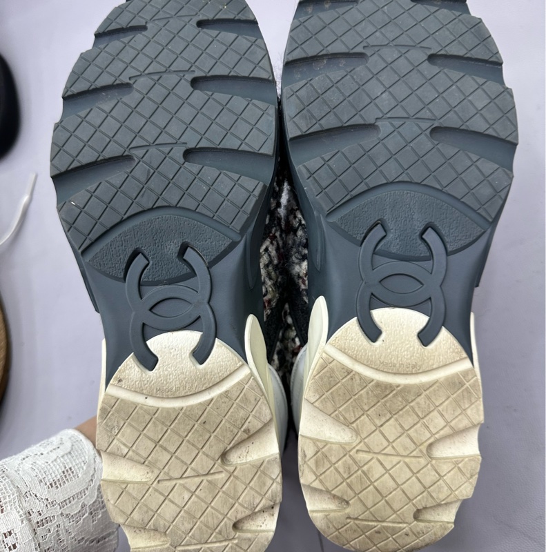 Chanel 香奈兒 毛呢運動鞋 39碼-4