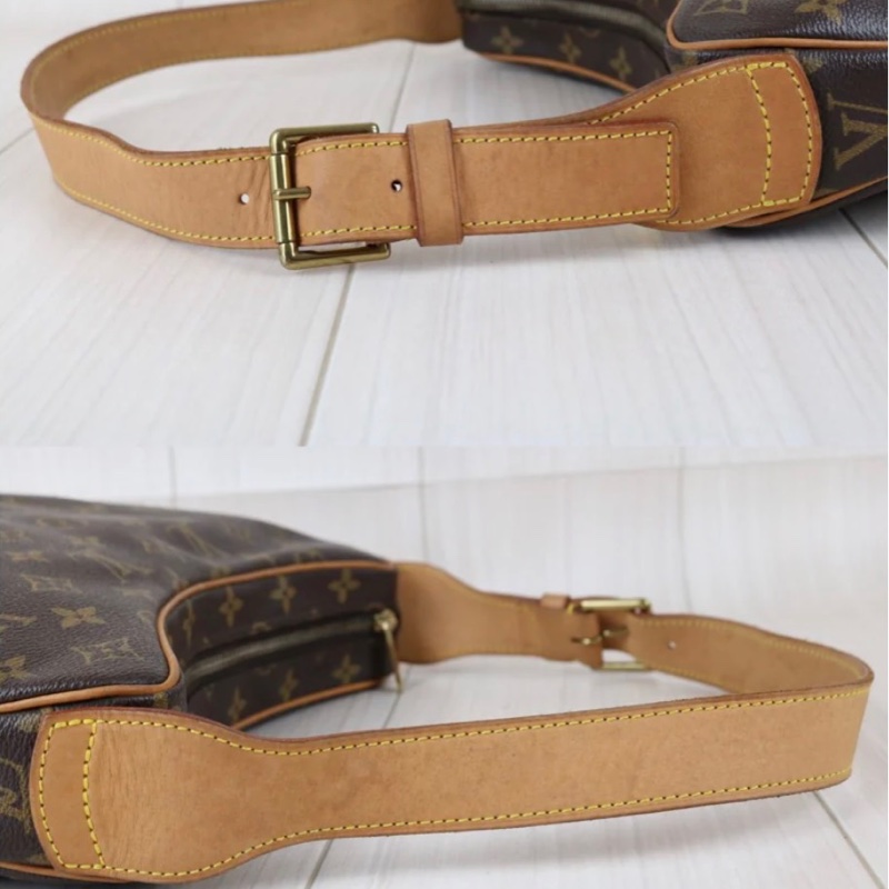 「JL精品代購」9新 Lv 老花Croissant豌豆包 中號-10