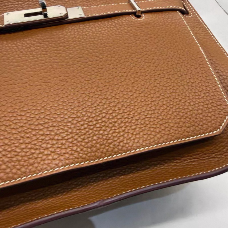 Hermes 金棕銀扣吉普賽28 T刻 配件：肩帶-4