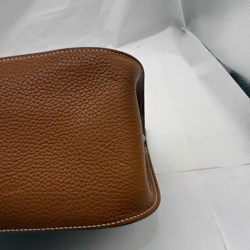 Hermes 金棕銀扣吉普賽28 T刻 配件：肩帶-5